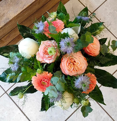 Fleur pour mariage à Ingré